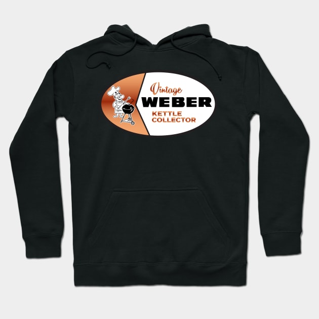 Weber Kettle Collector Chestnut Coppertone Hoodie by zavod44